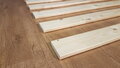 Hoogslaper 7 hoogtes trap aan lange zijde 80x180t/m100x220 2,8cm dik hout